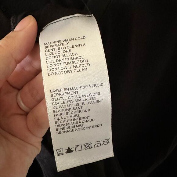 Blanc Noir V Neck Tank Cinch Waist Jersey Knit Mini Dress Size M - Picture 6 of 9